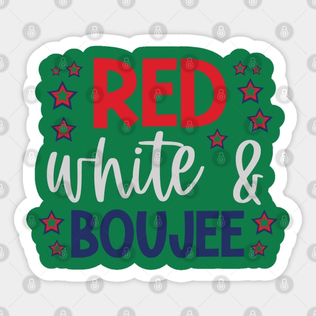 Fourth of July (4th of july) Sticker by Graphic tees